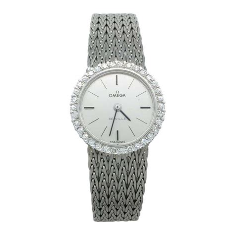 omega de ville diamond watch|omega de ville original collection.